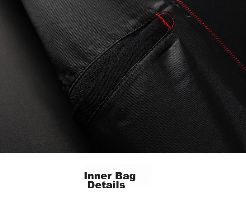 FIRS [Extended Over-Knee] Trench Coat for Men, Spring And Autumn Mid-Length Lapel Executive Overcoat, Business Casual Coat, Men's Outerwear 17