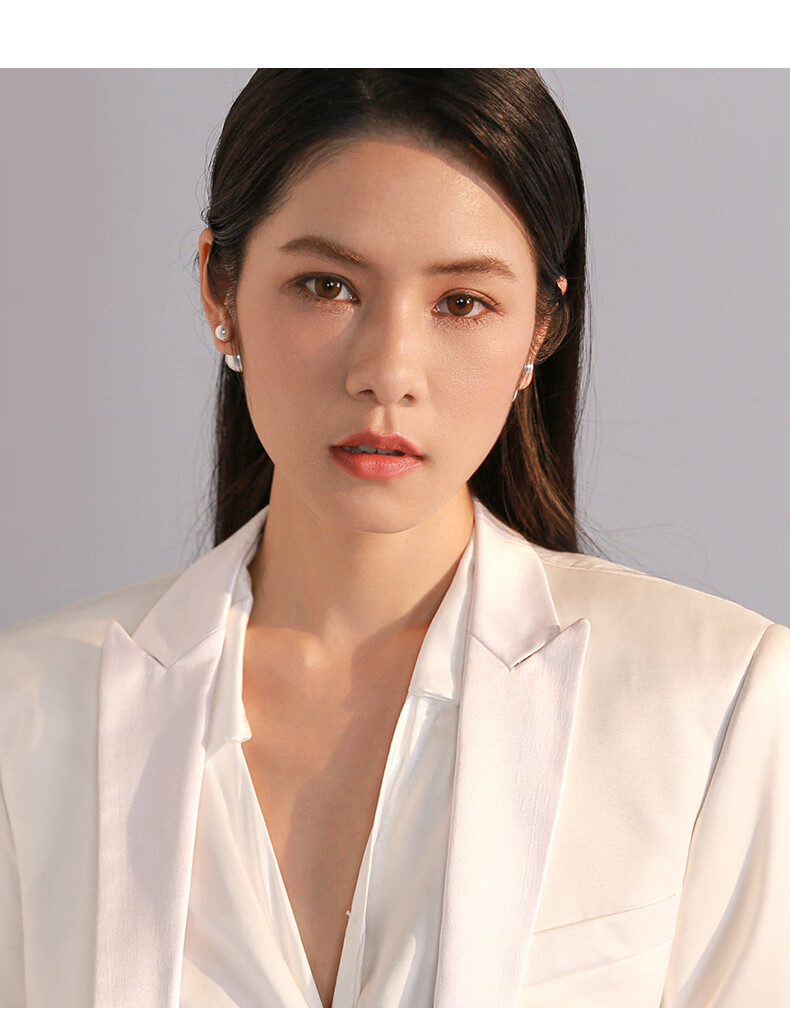 Qlady Pearl-Like Earrings for Women without Ear Holes, Elegant And High-End Earrings, New Year 2026 New Style, Light Luxury Earrings, Birthday Gift 3