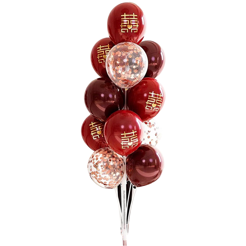 DiliCarr Wedding Room Floor Floating Balloon Decoration, Wedding Supplies Set, Engagement And Wedding Site Column Scene Setup Kit