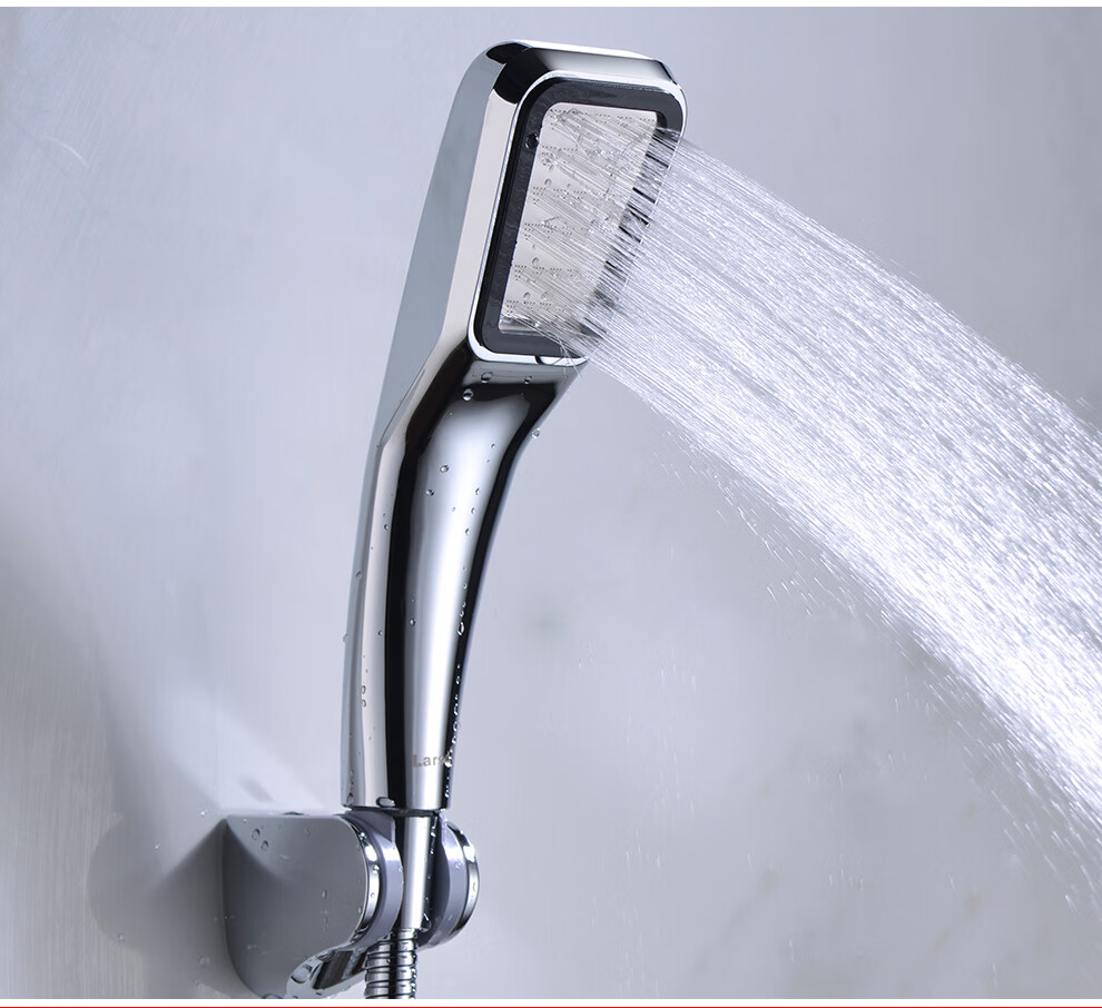 Larsd Shower Head, Handheld Shower Head, High-Pressure Water-Saving Shower Head, Shower Set Accessories LD818 3
