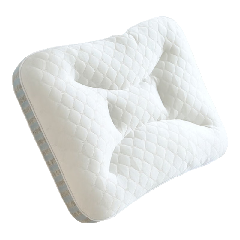 Grace Pillow Shaping Pillow, 7A Antibacterial Star-Rated Hotel Home Use, Sap Gray Pillow Single One Piece, 40*62cm