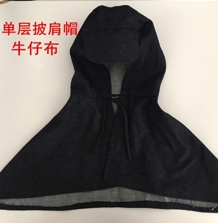 BAIGE Welding Hood Cape Hat Flame Retardant Anti-Splash Dustproof Fireproof Welding Protective Cap 4
