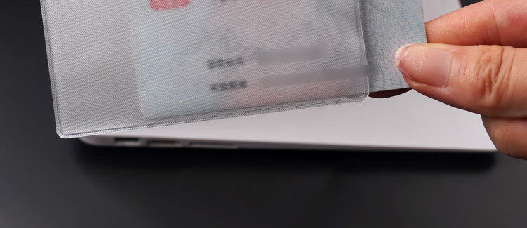 DiLe Transparent Frosted Card Holder for ID Cards, IC Cards, Social Security Cards, Bus Cards, Membership Cards, Protective Case 6513 (Pack of 40) 22
