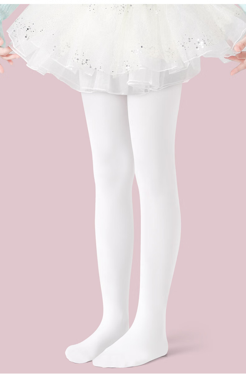 Barbie Children's Tights, Thin Spring And Autumn White Stockings, Girls' Leggings, Student Dance Tights, Girls' Ballet Socks 11