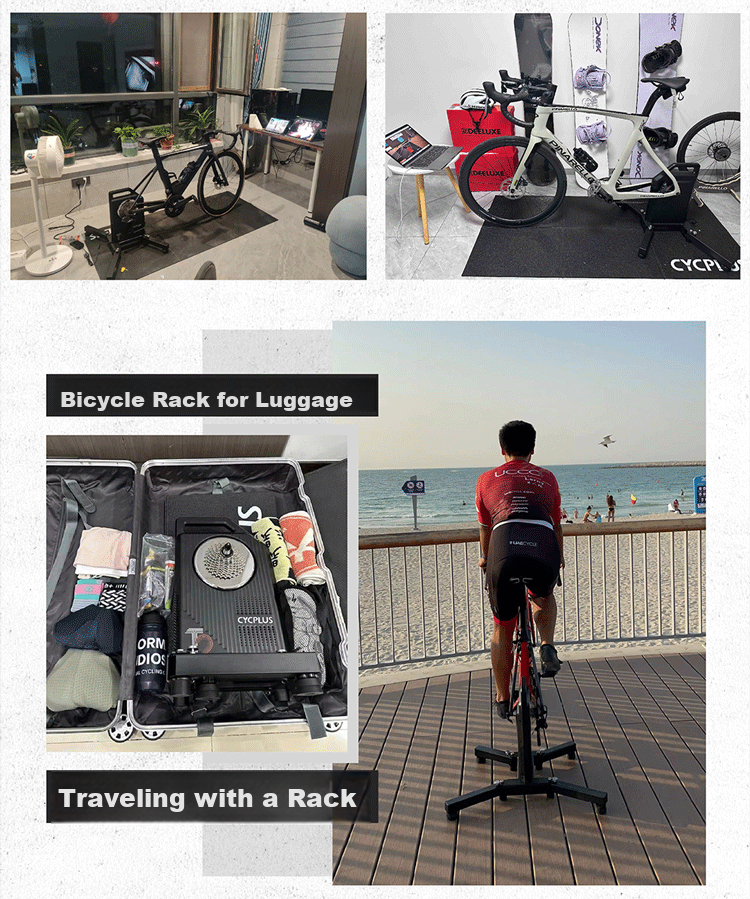 CYCPLUS Fitness [National Team Edition] T2 Intelligent Direct-Drive Cycling Trainer, Indoor Road Bike Power Training Stand, Practice Statio 28