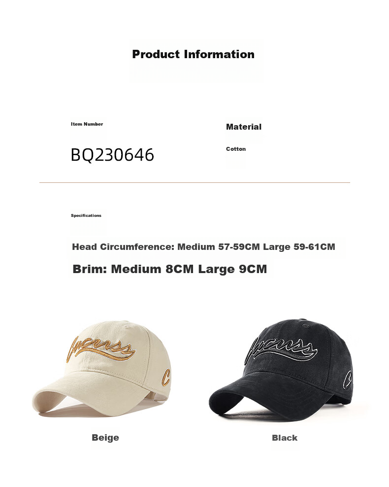 CACUSS Women's Embroidered Baseball Cap Spring Cotton Soft Top Visor Hat Mist Blue 9
