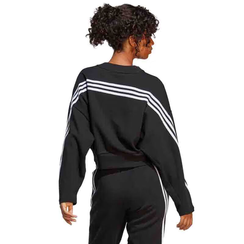 Adidas Women's Training Series W FI 3S CREW Sports Sweatshirt IB8494, Size L