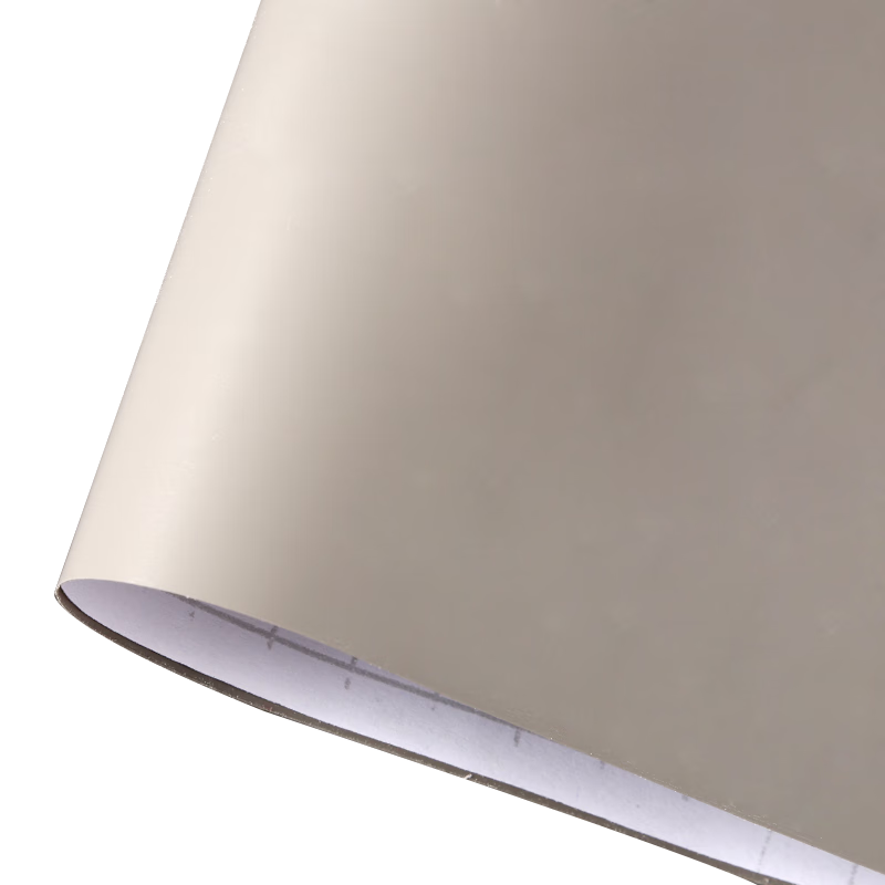 Qinghua Self-Adhesive Sticker, Skin-Like Film Wallpaper, Desktop Color-Changing Film, Furniture Sticker, Wardrobe Door Renovation Sticker, Light Gray, 60*300cm