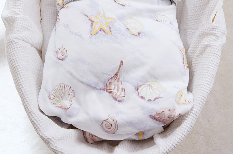 DOMIAMIA Baby Swaddle Blanket, Autumn And Winter Newborn Wrap, Anti-Startle Swaddling Cloth, Infant Small Blanket, Plush Swaddle Wrap, Single Blanket 21