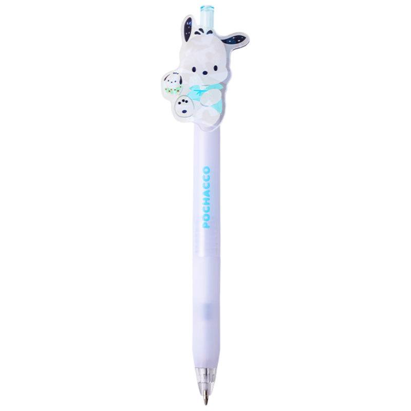 IiGEN Mechanical Pencil Stationery Sanrio Elementary School First Grade 0.5mm Soft Rubber Grip Low Center of Gravity Not Easily Broken Pencil School Supplies Essential Mechanical Pencil Pochacco One Piece 9611