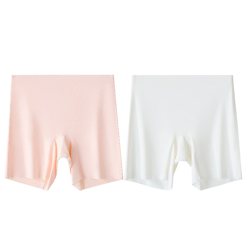LangSha Children's Underwear, Class A Ice Silk Girls' Safety Shorts, Summer Thin Anti-Exposure Baby Boxer Briefs, Size 150