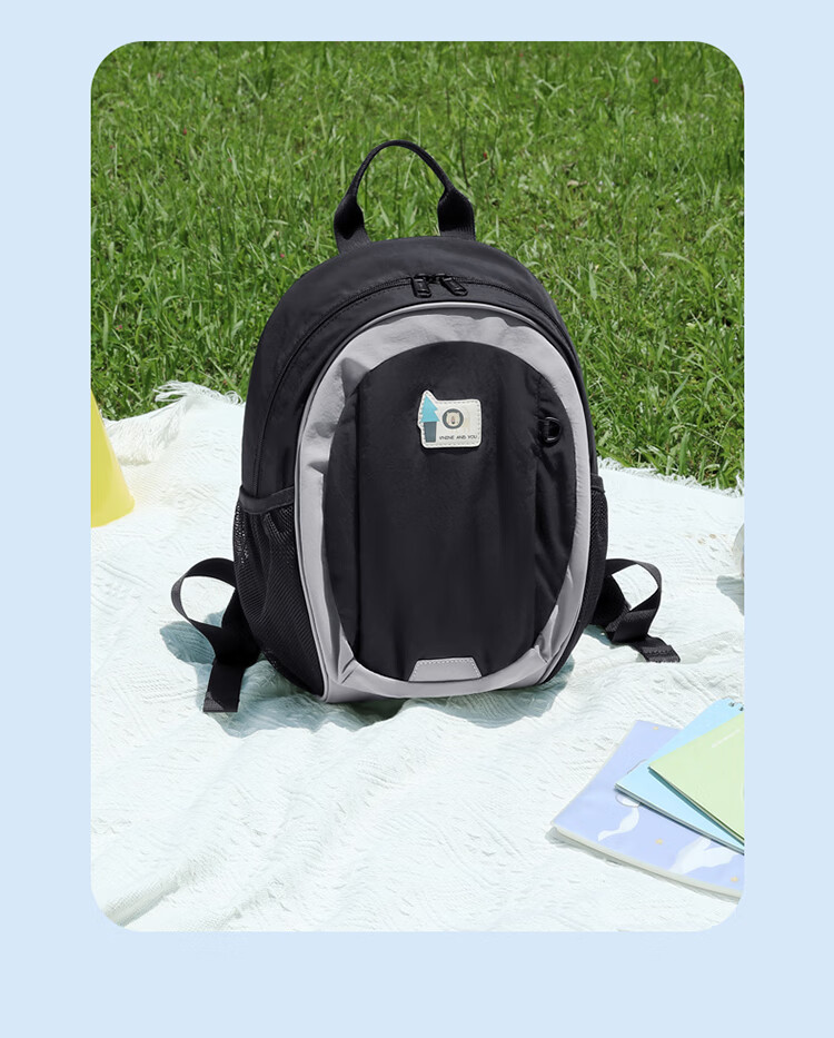 Dijiuchengbao Children's Backpack, Lightweight And Breathable, for Boys And Girls, Suitable for Day Trips, Elementary School Students, Outdoor Learning, Kindergarten Use, Double Shoulder Bag 15