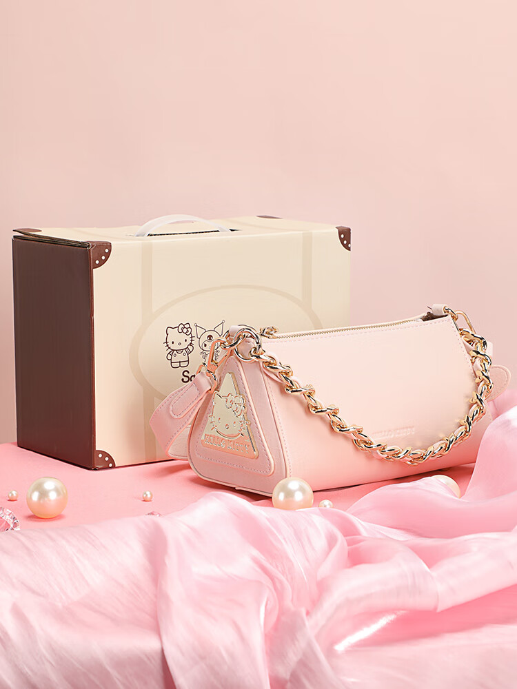 Mesuca X Hello Kitty Women's Handbag, Shoulder Crossbody Bag for Women, Gift Box Packaging, Birthday Gift for Girls 21