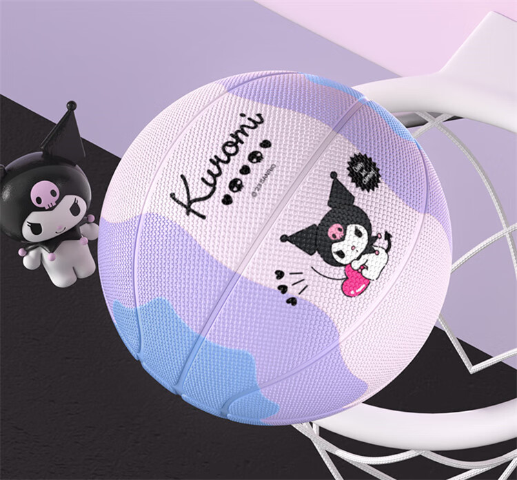 Mesuca Kids Basketball Size 5 Youth Girls Kuromi Series Foam Rubber Basketball Size 5 20