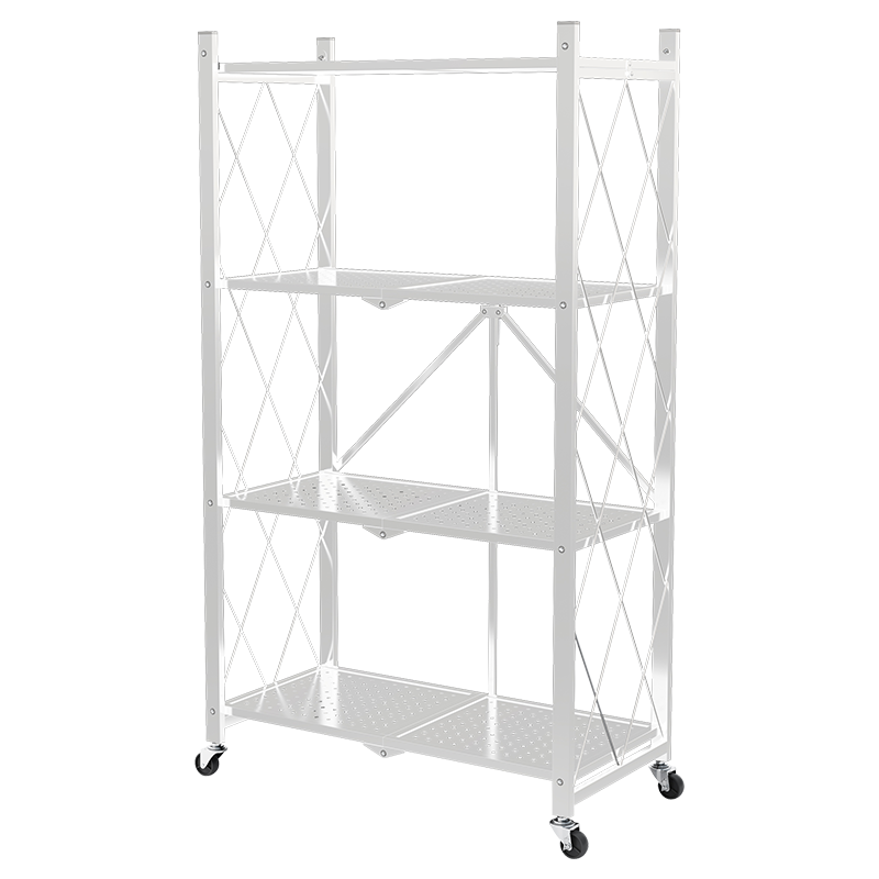 Shunyou Kitchen Storage Rack, No Installation Required, Bathroom Multi-Layer Organizer, Microwave Oven Fruit And Vegetable Floor Storage Shelf SY-038