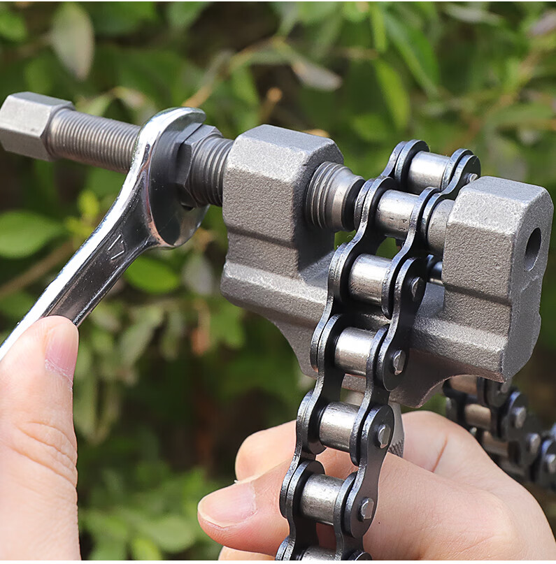 LEBYCLE Motorcycle Chain Removal Tool, Universal Chain Remover for Tricycles, Chain Cutter for 420/428/530 Chains 9