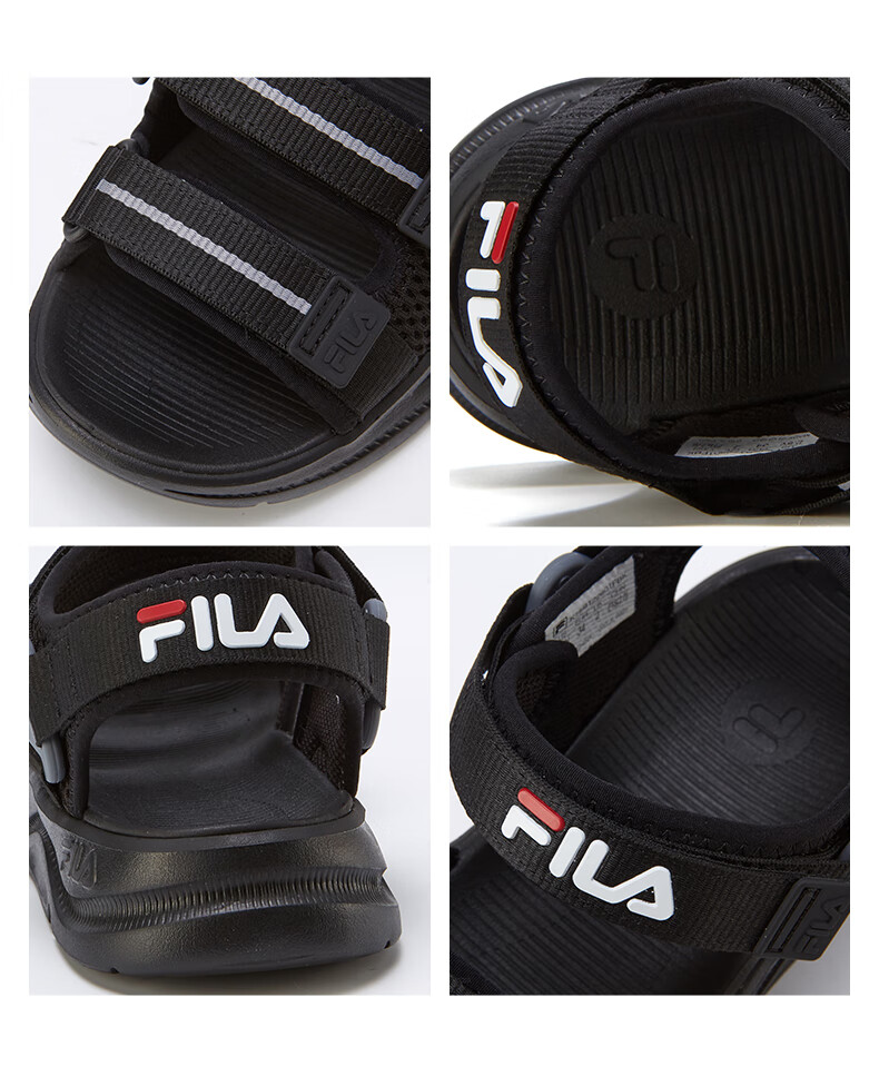 fila斐乐童鞋男童凉鞋2022年夏季儿童运动凉鞋中大童沙滩鞋