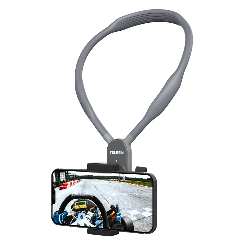 TELESIN Compatible Universal Phone Clamp Adapter for DJI Action Cameras, GoPro DJI Action Camera Adapter, 1/4 Panoramic Camera Accessory