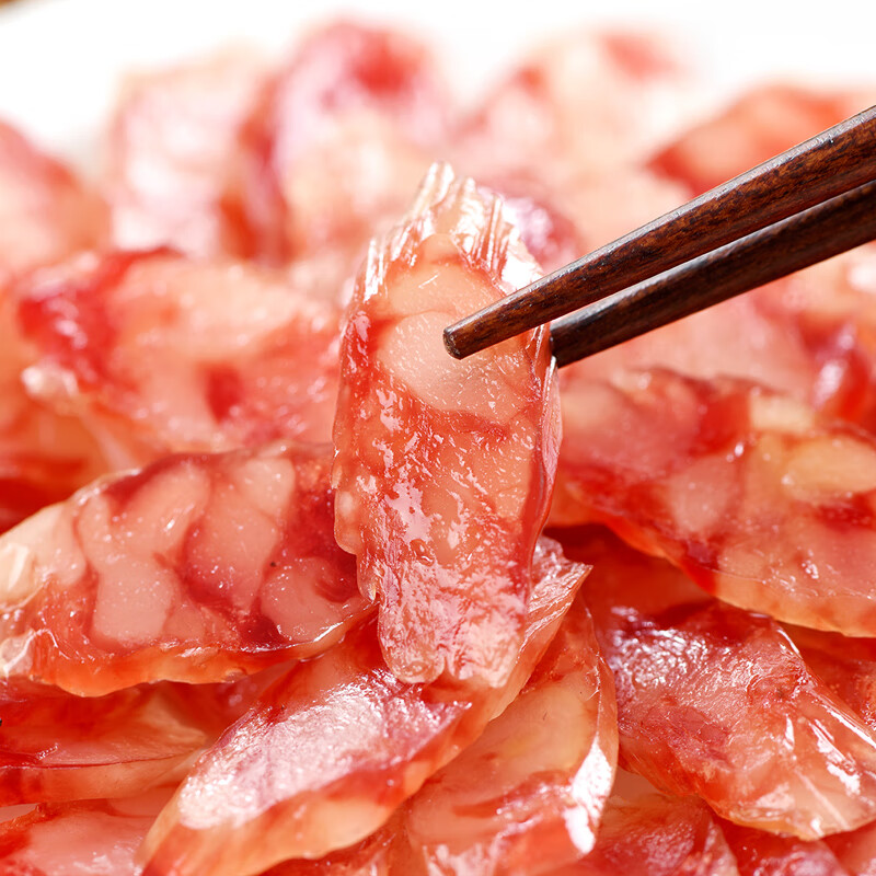 杨大爷广式香肠糖酒风味腊肠特产 (7分瘦)广味香肠净重500g 需烹饪食用