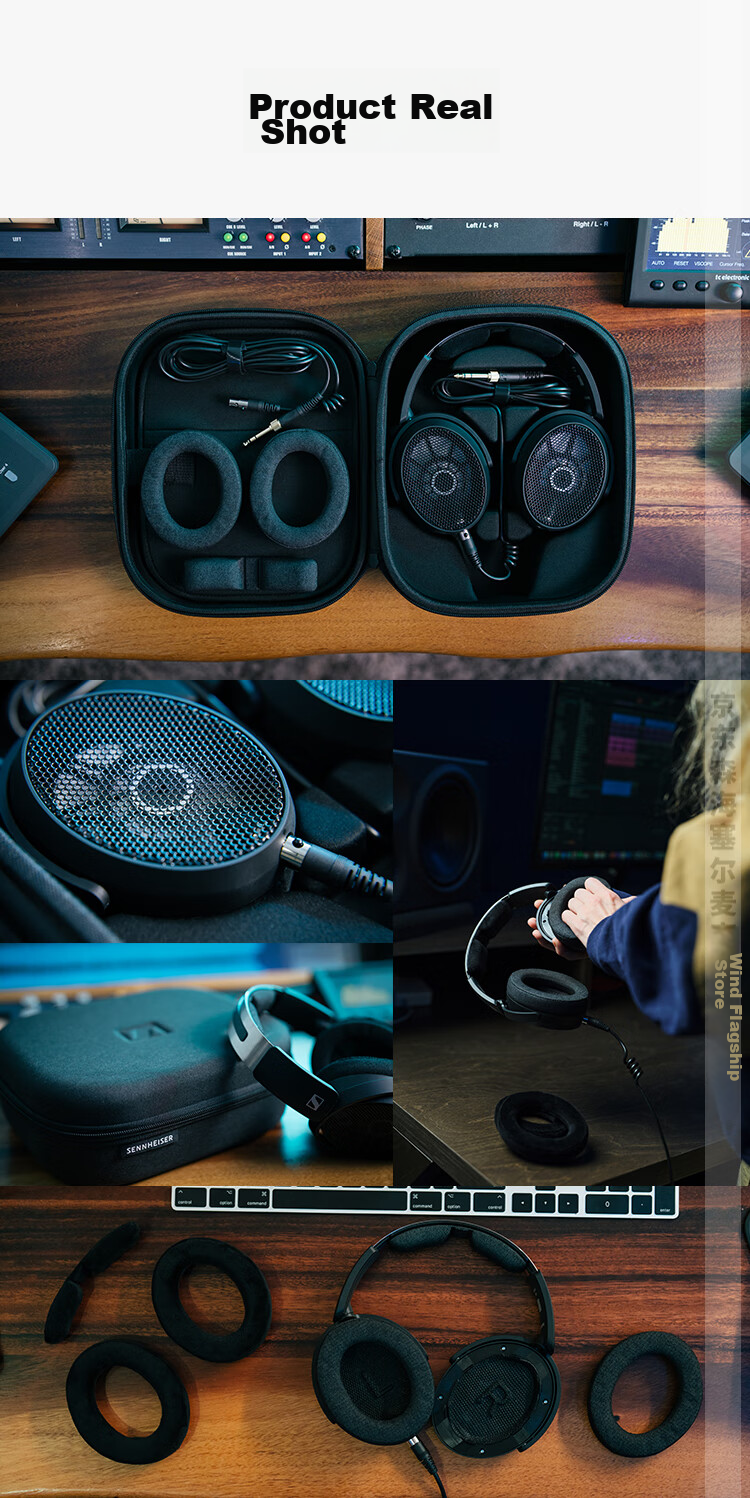 Sennheiser HD480Pro Professional Closed-Back Wired Headphones for Recording Studios, Audio-Video Production, Holiday Gifts, And Over-Ear Headphones 13