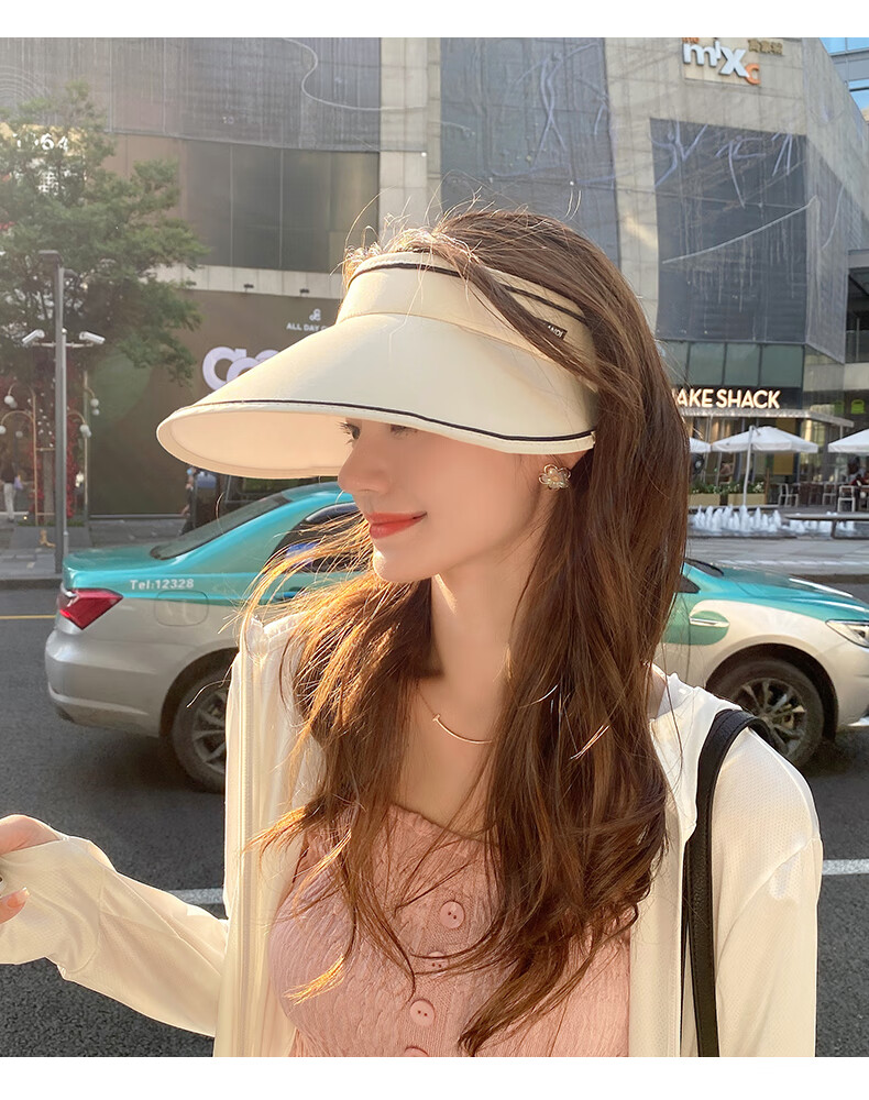 XUEXIMAN Strong UV Protection Sun Hat for Women, Summer Wide Brim Face-Covering Visor Hat 11