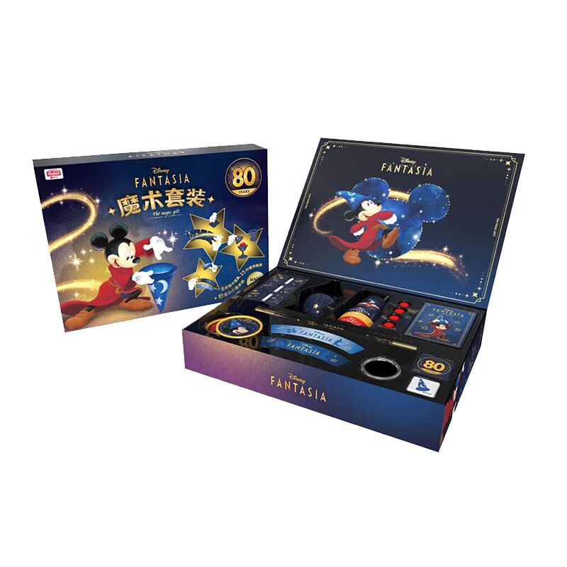 MOFAHUI Disney Mickey Mouse Children's Toy Magic Props Small Gift Box Set, Student Holiday Christmas Gift for Boys
