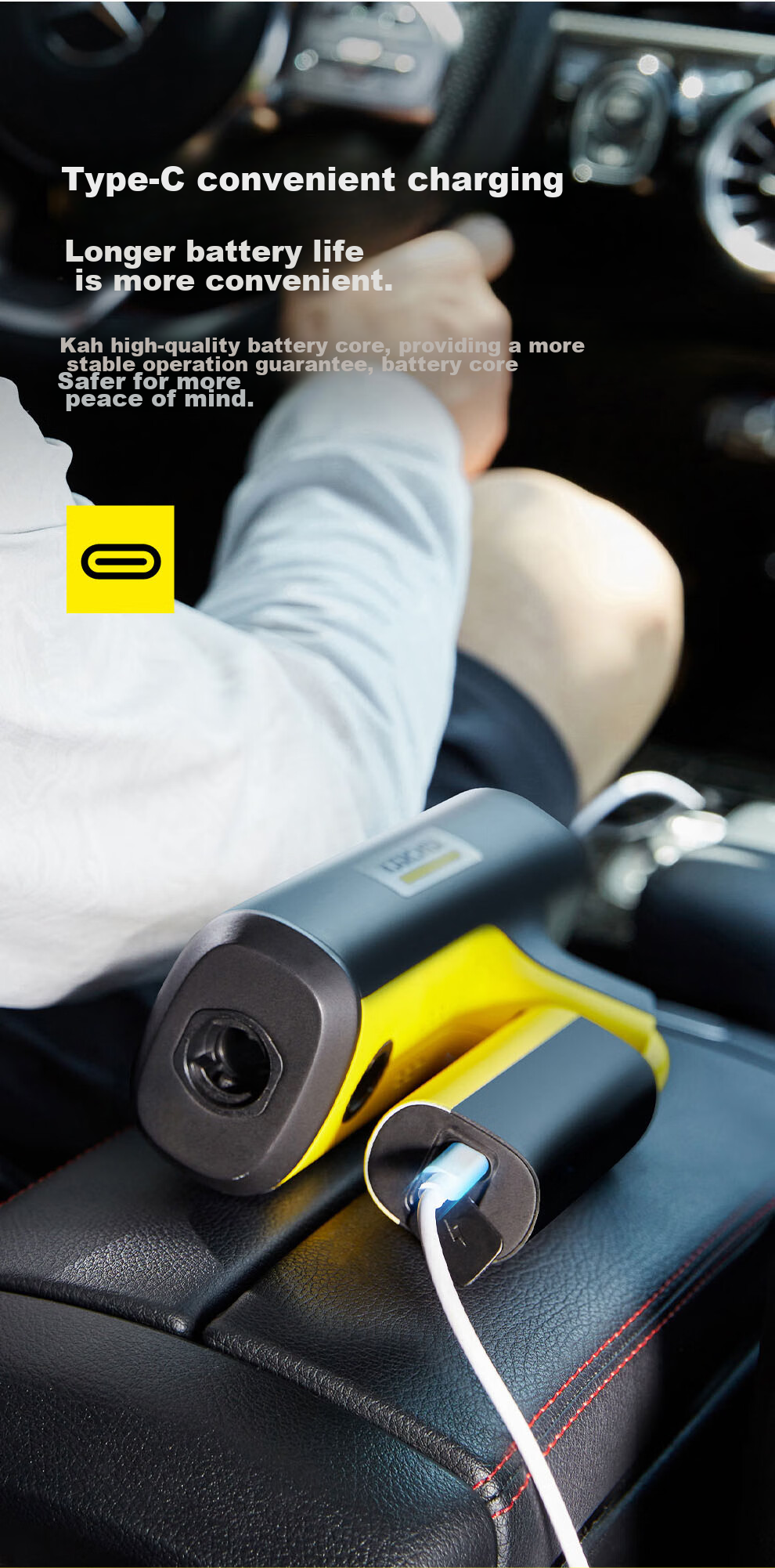 KARCHER German Wireless Car Washer, Car Washing Gun, Spray Gun, High-Pressure Water Gun, KHBAir [Major New Release] 7