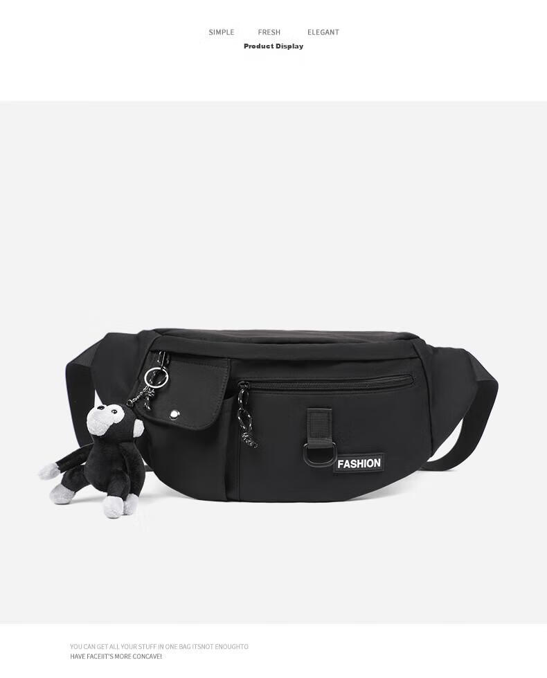 Viney Crossbody Bag for Men And Women, Cycling Japanese-Style Shoulder Bag, Large Capacity Phone Bag, Casual Waist Pack, Chest Bag, Trendy Men's Bag, Sports Nylon Canvas Women's Bag, Fashionable Travel Functional Chest Pack, Commuter Light Luxury Business Bag 10
