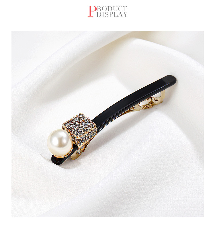 CHIMERA Youthful Classic Korean-Style Elegant Diamond Barrette Hair Clip for Women, Mid-Autumn Festival Gift 7