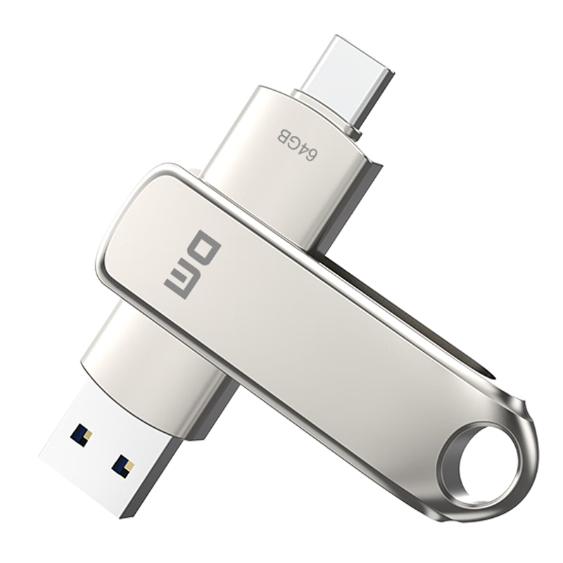 DM Daimai 64GB Type-C USB3.2 Android Phone Flash Drive, Metal PD189 Dual Interface High-Speed USB Drive for Phones And Computers