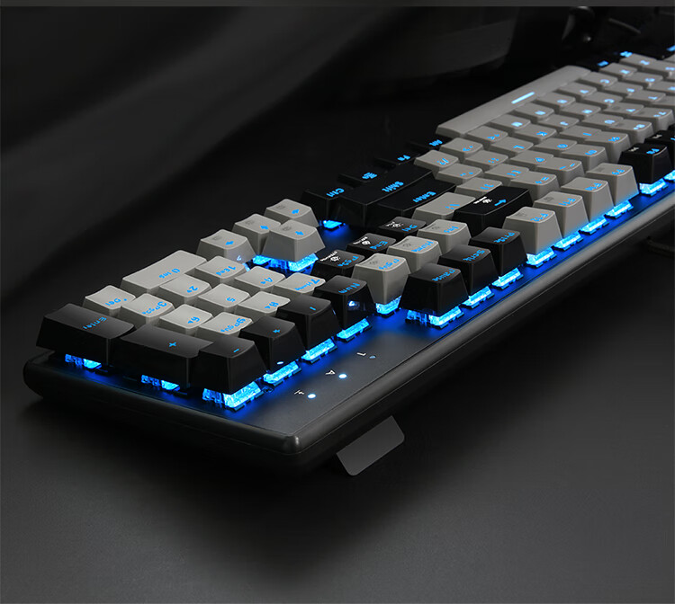 黑峡谷 hyeku gk706 104键背光凯华轴机械键盘 游戏键盘 吃鸡键盘