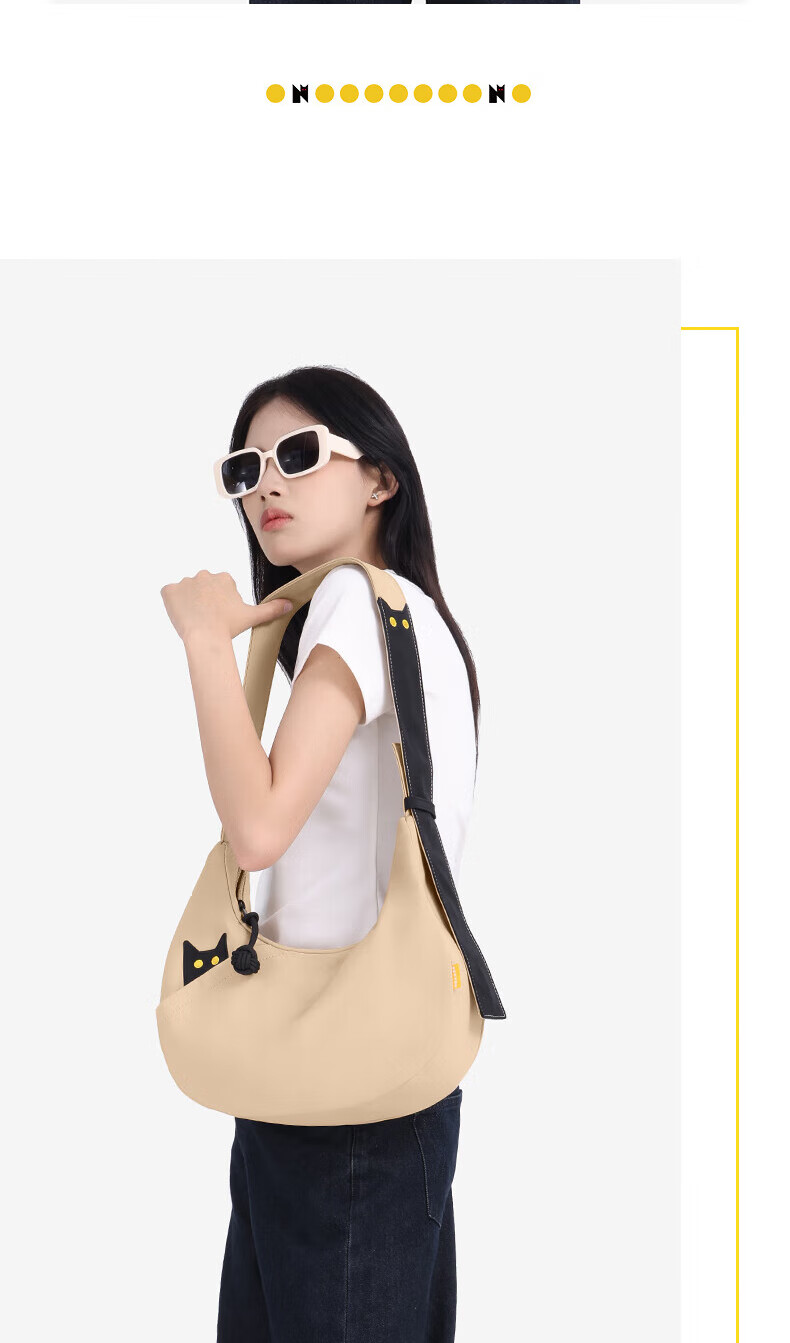 NOXXON New Crossbody Bag, Women's Small Handbag, Lightweight Water-Resistant Tote, Shoulder Bag, Underarm Bag, Holiday Gift 15