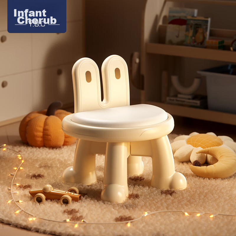Youbeichen Children's Drawing Board Chair, Baby High Chair, Small Stool, Chair for Kindergarten, Thickened Stable Non-Slip Chair for Home Use