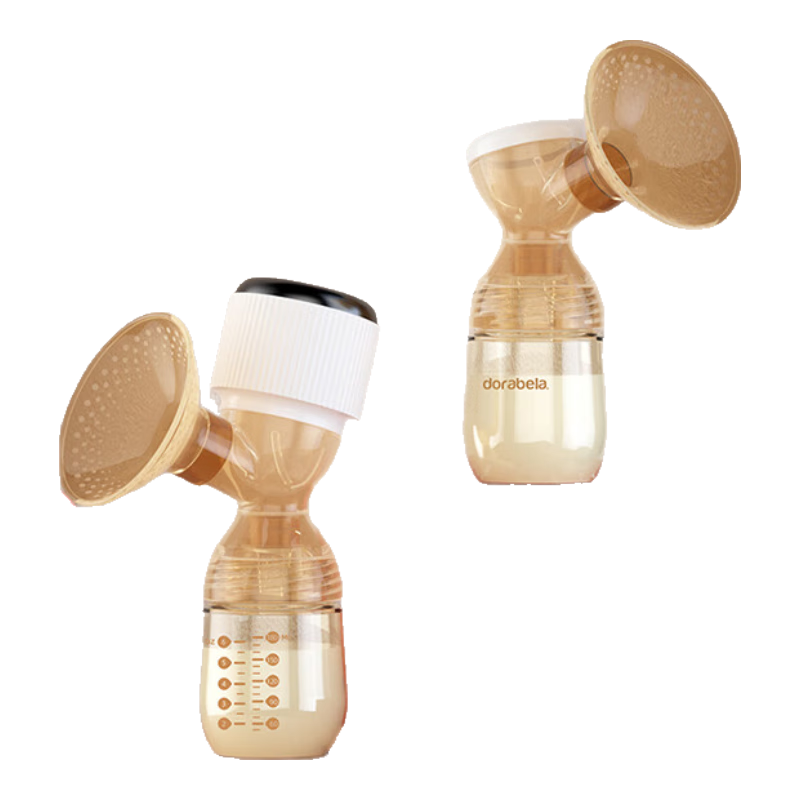 Dora Bela Electric Breast Pump, Fully Automatic, Painless, Portable, Integrated And Detachable, Quiet, Powerful Suction, PPSU Material