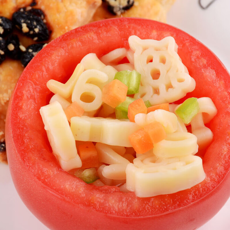 麦丽莎希腊进口粉红小猪儿童意大利面 500g 卡通趣味低脂高蛋白儿童意面