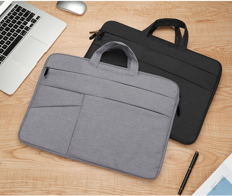 BUBM Laptop Handbag for Men, Suitable for Apple, Lenovo, Huawei 13-Inch Computers, Briefcase Inner Pocket Bag 17