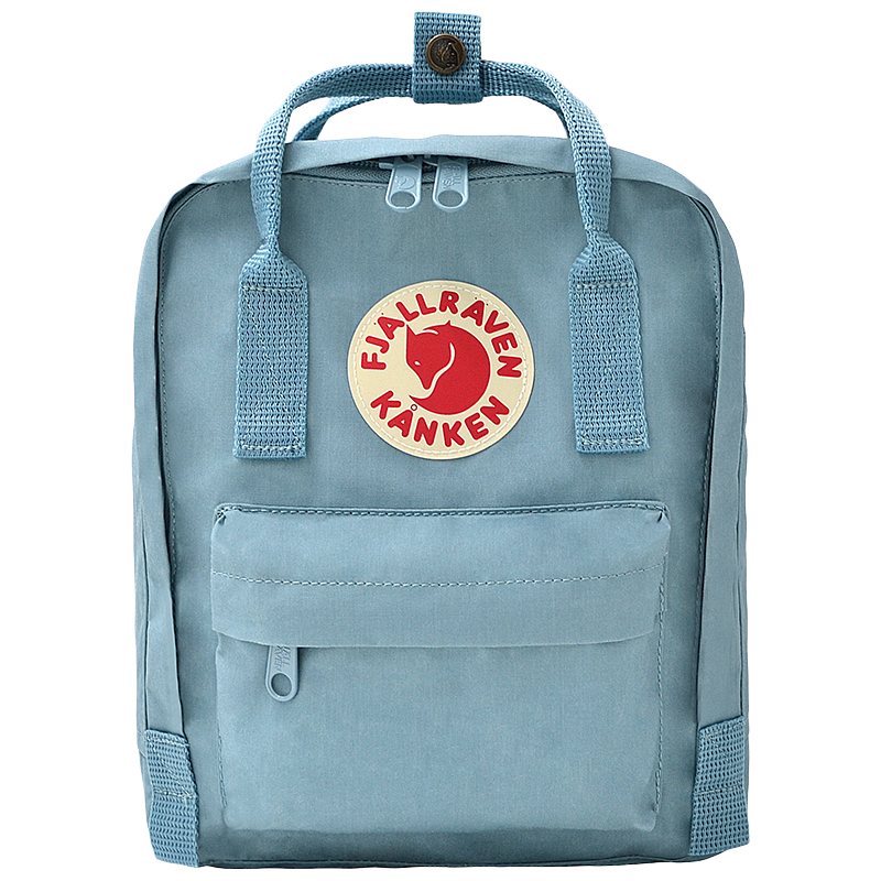 FJALLRAVEN Backpack for Women, College Student Backpack, School Bag 23561-501 Sky Blue 7L