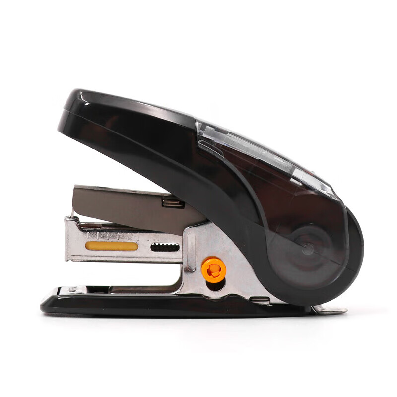 MAX HD-10NL Low-Effort Stapler for Students, Office, And Financial Use, Can Staple 2-20 Pages with Staple Remover, Compatible with No.10 Staples, Black