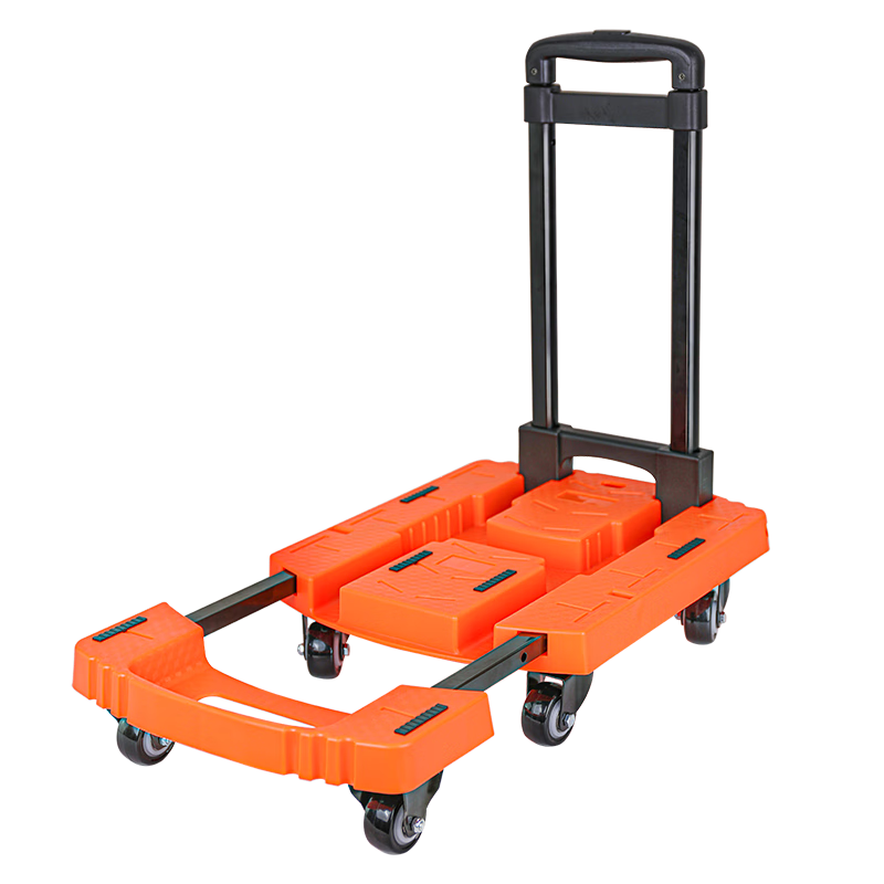 SELORSS Folding Hand Truck, Portable Cart, Trolley for Moving And Cargo, Turtle Cart, Wheeled Cart BY01