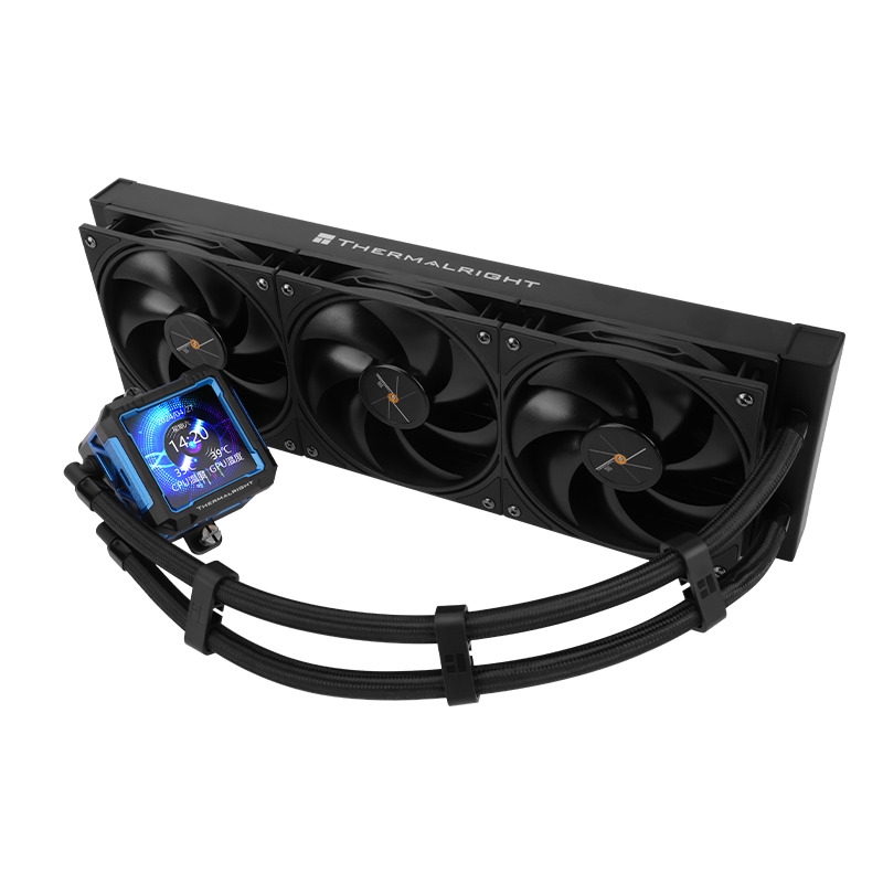 Thermalright FROZEN WARFRAME PRO 360 BLACK All-In Liquid CPU Cooler with IPS LCD Screen FW PRO 360 BLACK