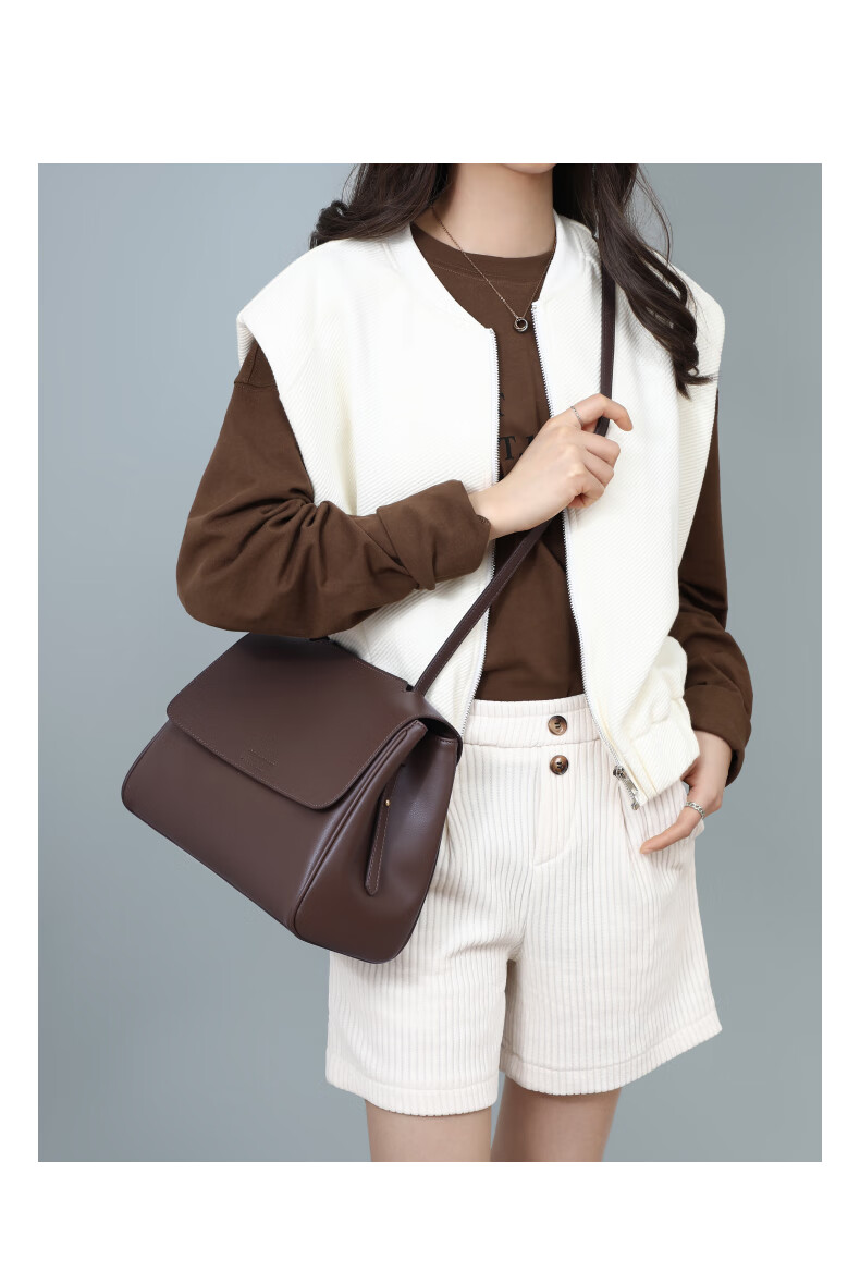 Viney Leather Handbag, Large Capacity Tote Bag for Women, Underarm Crossbody Shoulder Bag, Practical Birthday And Mother's Day Gift for Mom 4