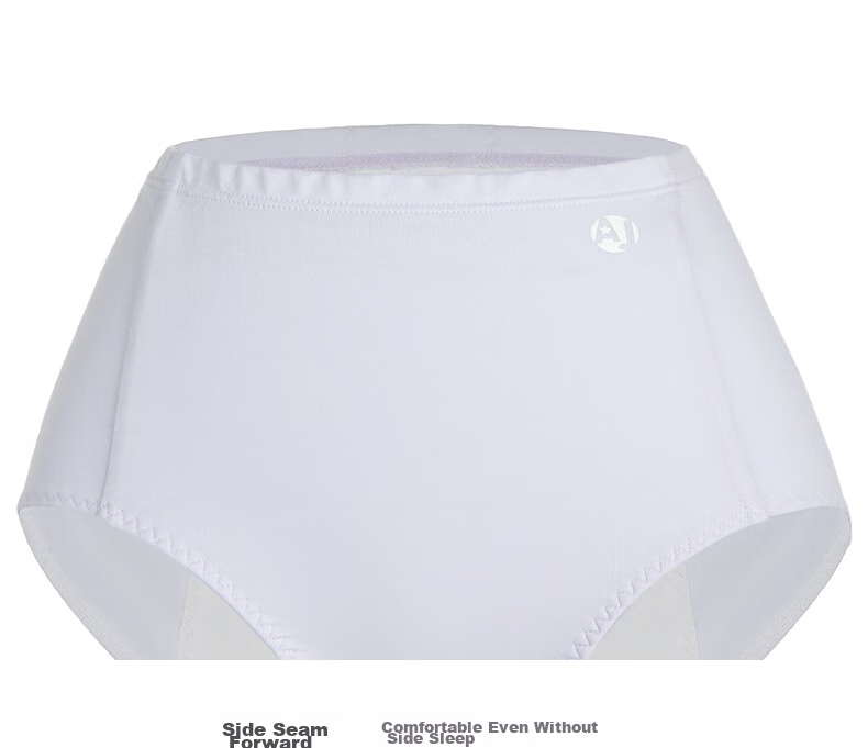 AIMER KIDS Girls' High-Waist Cotton Spandex Menstrual Pads, 2-Pack, Purple-Pink, Size 170 10