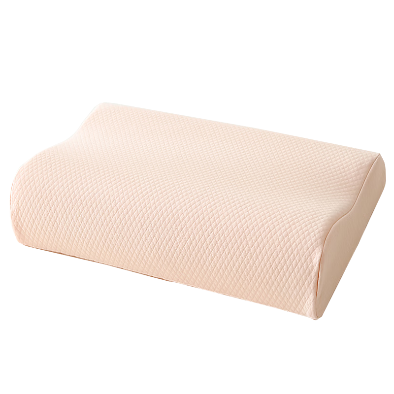 Grace All-Cotton Children's Student Kindergarten Candy-Colored Memory Pillow - Pink, 45*25*7/5cm