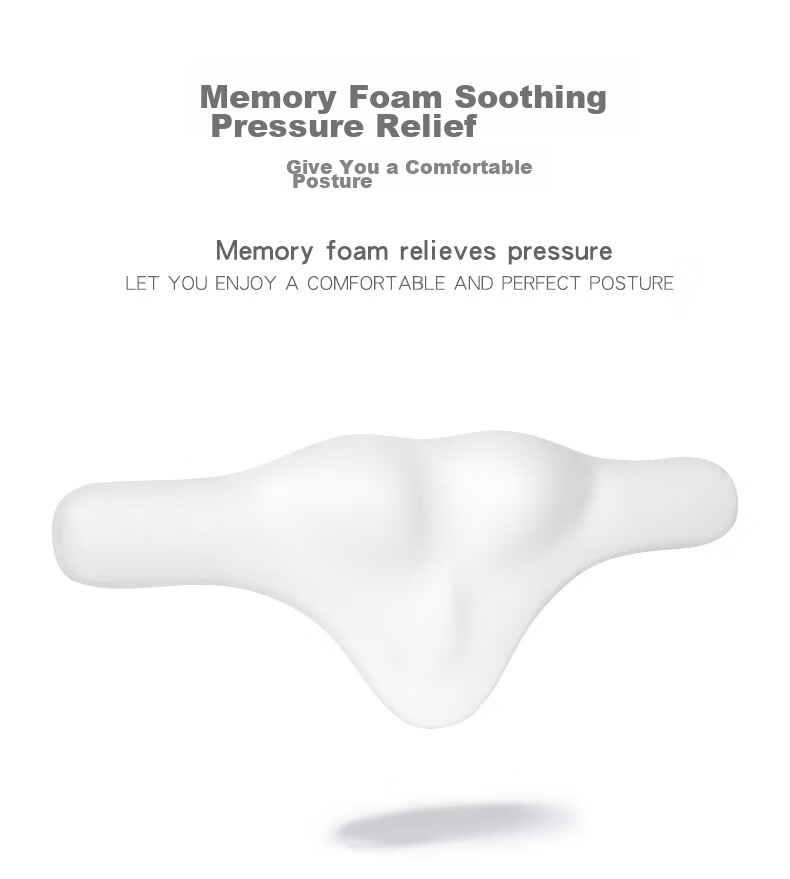 Dijialun Car Headrest, Car Neck Pillow And Lumbar Support, Memory Foam Neck Pillow for Car Seat, Cervical Spine Pillow for Car, Lumbar Support Pillow for Herniated Disc, Sleeping Correction Pillow, Single Piece 10