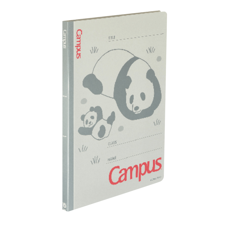 KOKUYO Imported Campus Parent-Child Animal Paper Board File Folder A4-S Panda 1 Pack FU-CA10 Digital Exam Paper Storage Back-To Season Single Category Storage