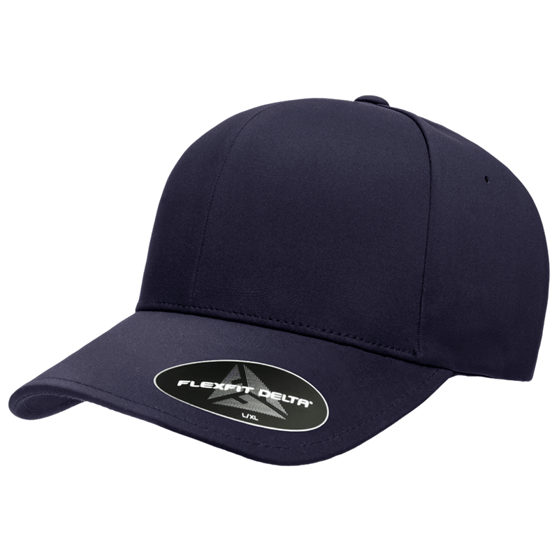 FLEXFIT DELTA180 Celebrity Style Wide Brim Baseball Cap, Outdoor Sun Protection, Full Enclosure Visor Hat, L/XL