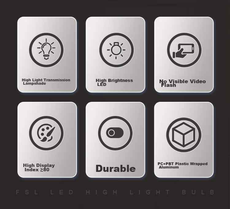 Foshanzhaoming LED Bulb, 5.5W Large Base G45 Energy-Saving Light Bulb, E27 White Light 6500K Mingzhu Third Generatio 5