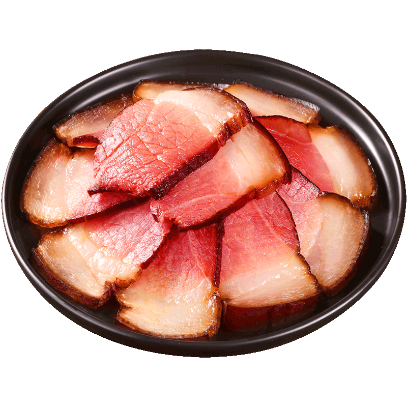 杨大爷烟熏腊味后腿腊肉四川特产飘香腊肉1斤装500g 需烹饪食用