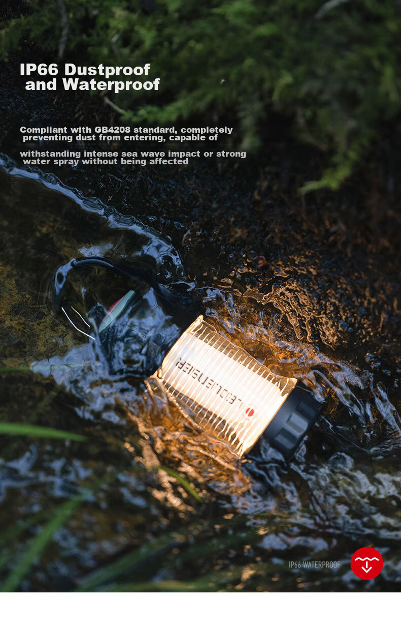 LED LENSER ML4 White Light Camouflage Camping Lantern Ambient Tent Night Light New Limited Edition 10