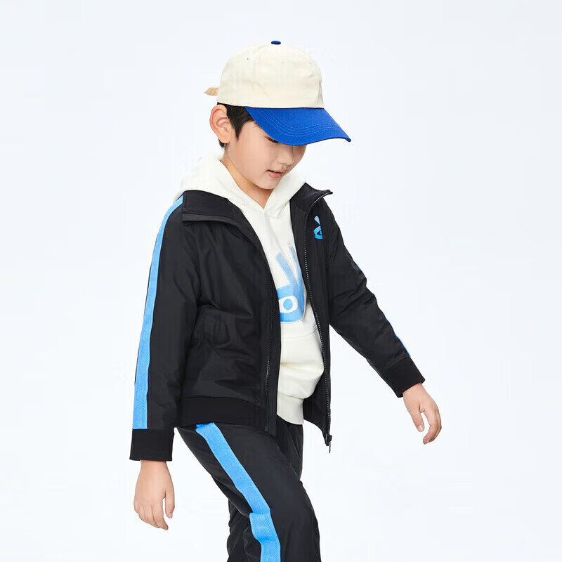 Annil Boys' Jacket, Autumn Season, Black, Size 120